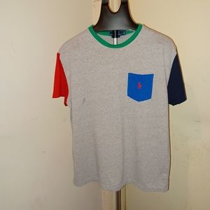 Polo Ralph Lauren Men's Classic Fit Color Block Tee Size M